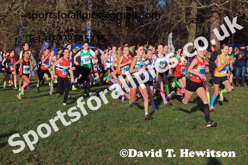 Girls Under-13s 2025 North Eastern Champs. Photo: David T. Hewiton/Sports for All Pics